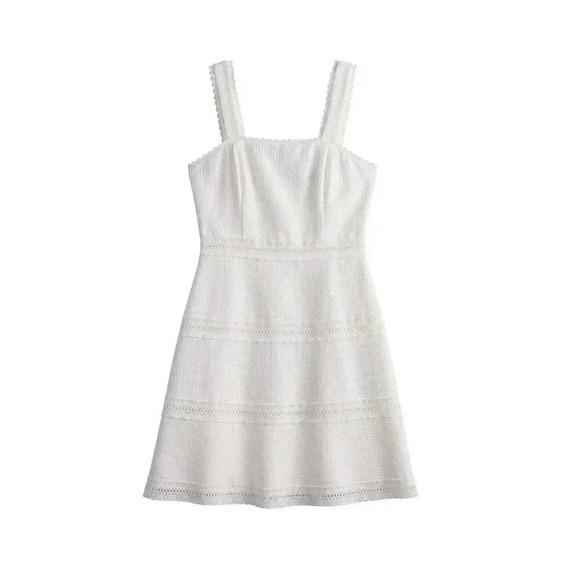 Draper James RSVP Lace Tiered Dress Size 10 - Picture 1 of 11